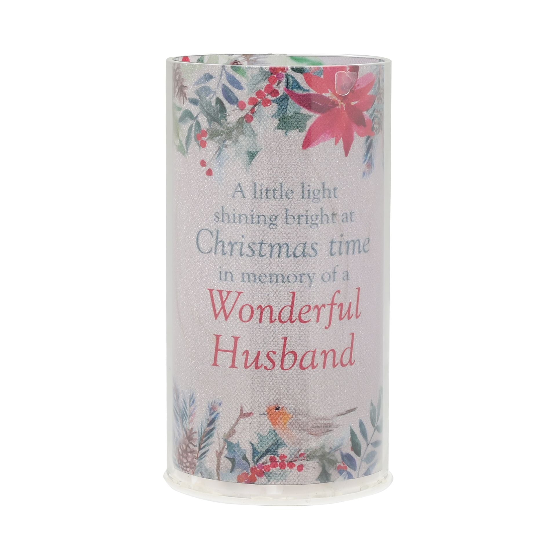 Thoughts of You Christmas Tube Light Husband