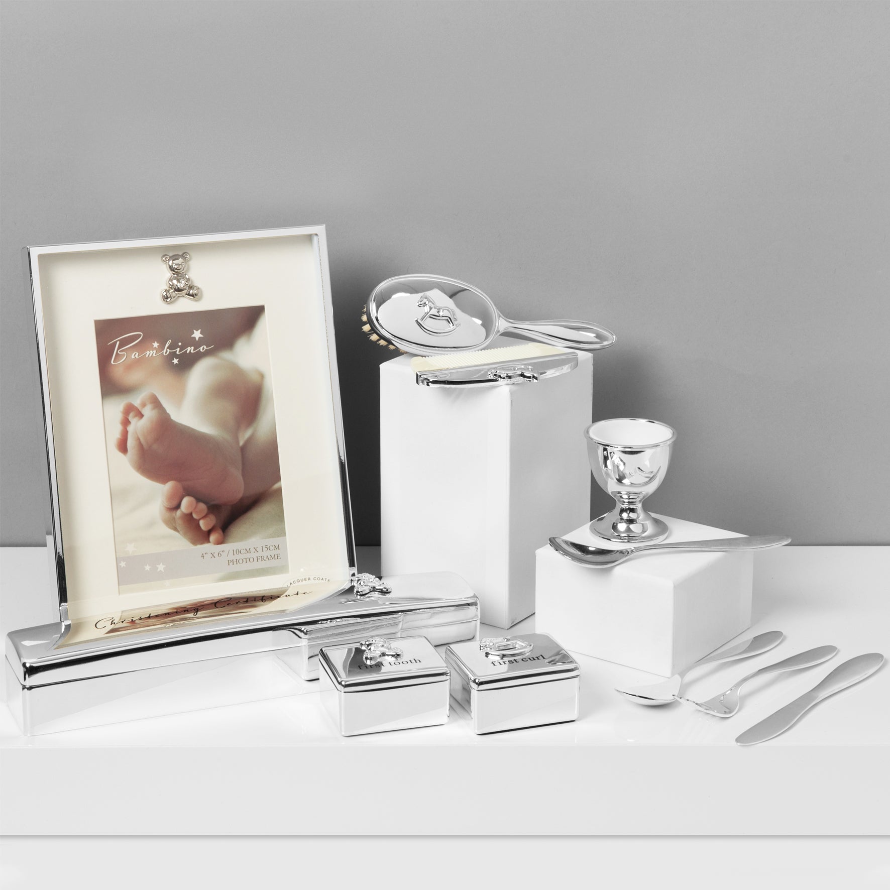 silver keepsakes and baby gifts