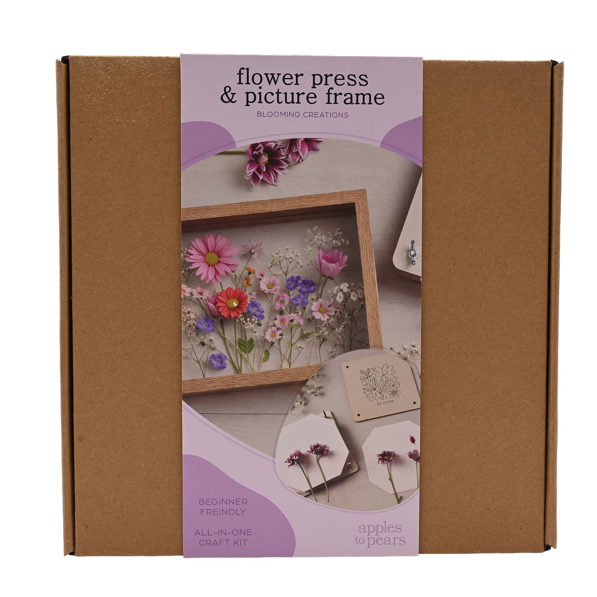 Apples To Pears Flower Press & Frame Kit