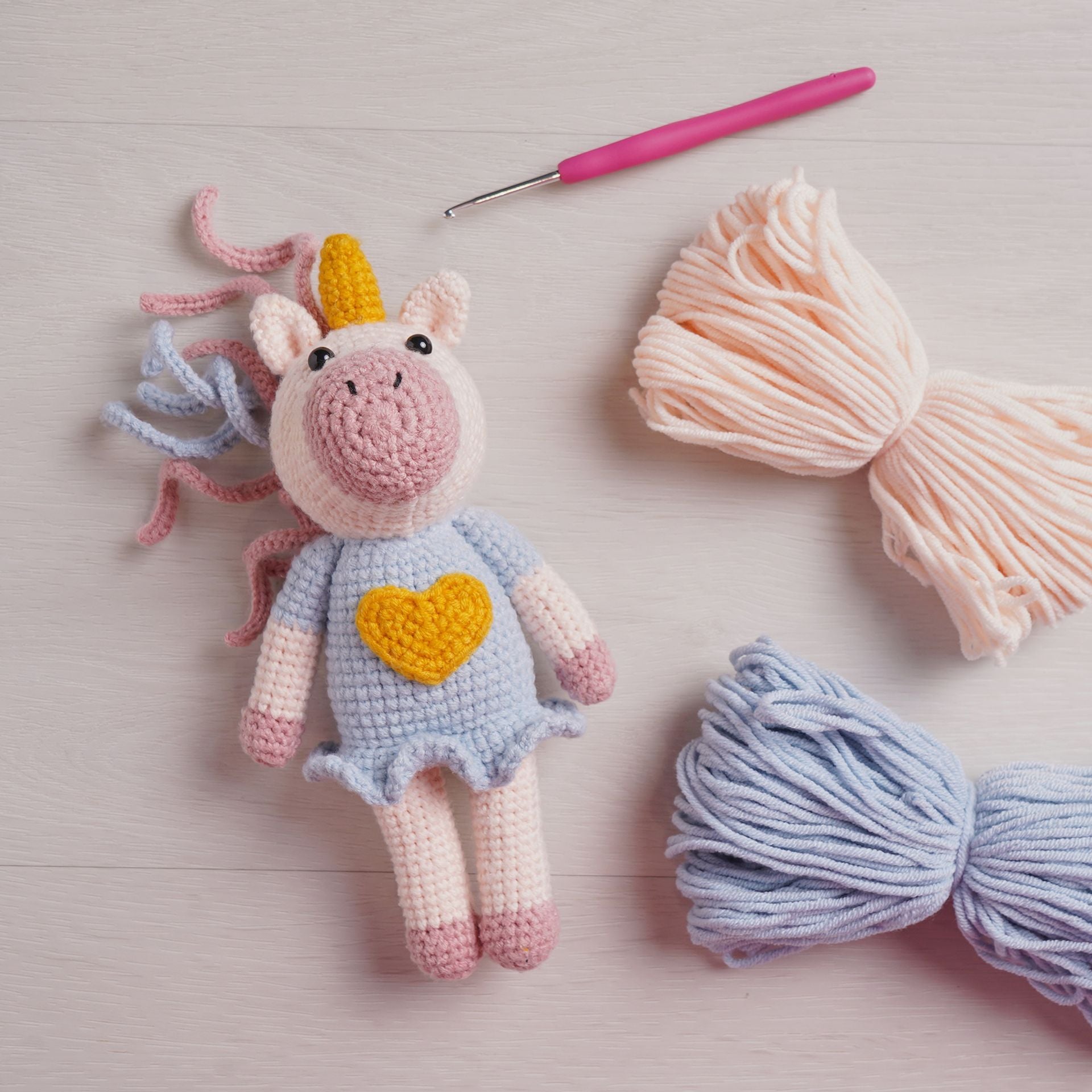 Apples To Pears Craft Your Own Crochet Unicorn Kit