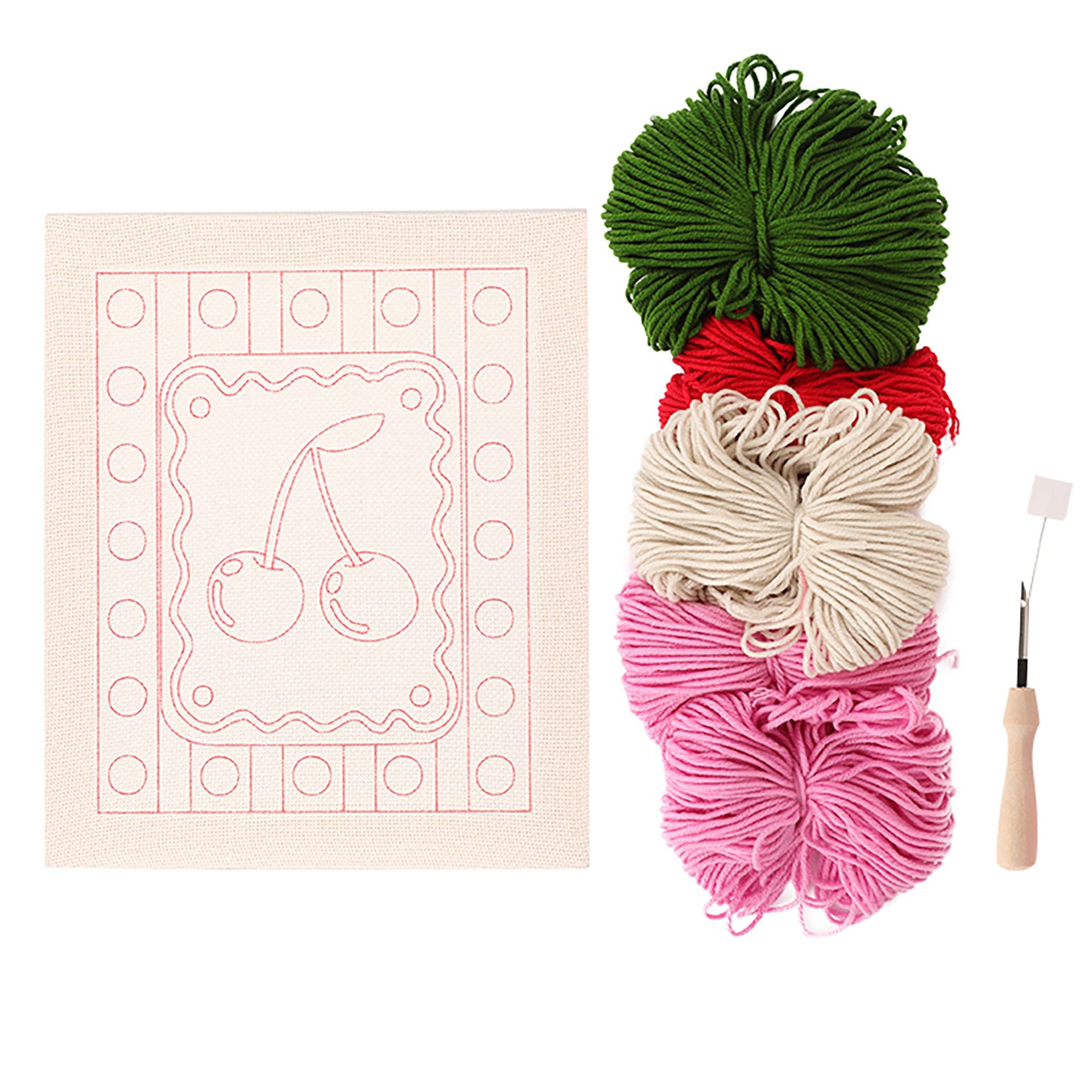 Apples To Pears Needle Craft Set - Cherries