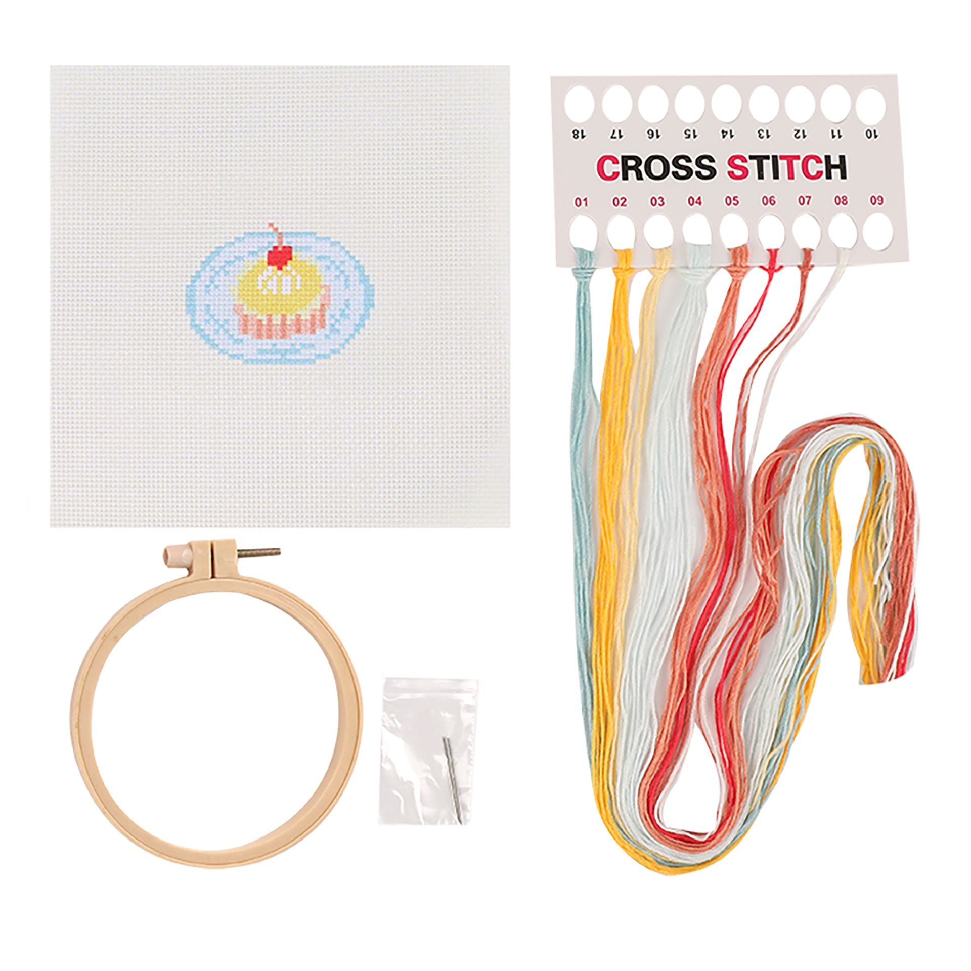 Apples To Pears Cross Stitch Craft Kit - Patisserie