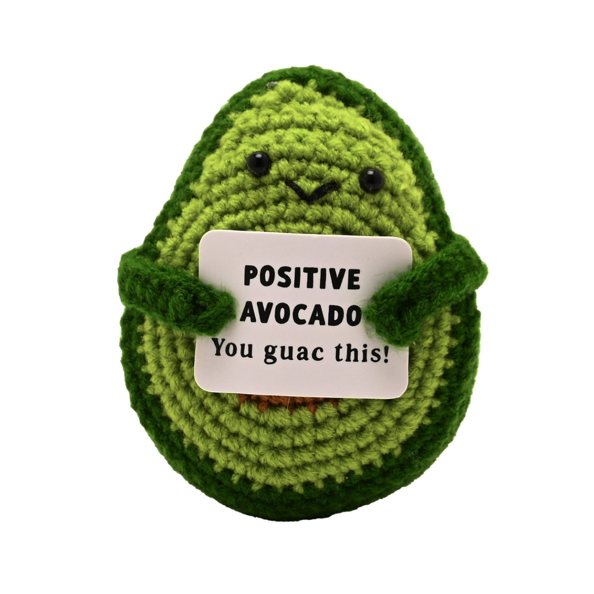 Apples To Pears Positivity Crochet Set - Avocado