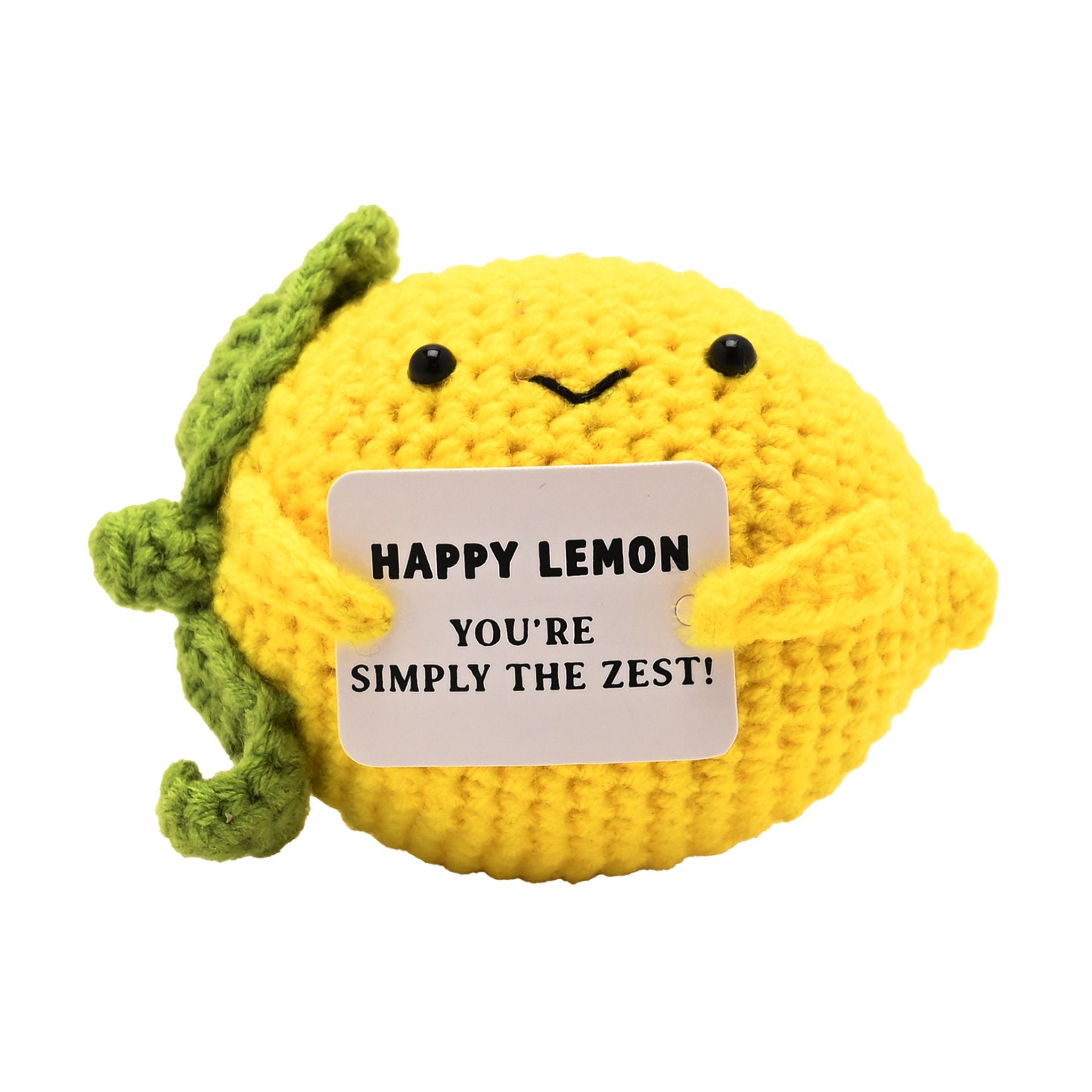 Apples To Pears Positivity Crochet Set - Lemon