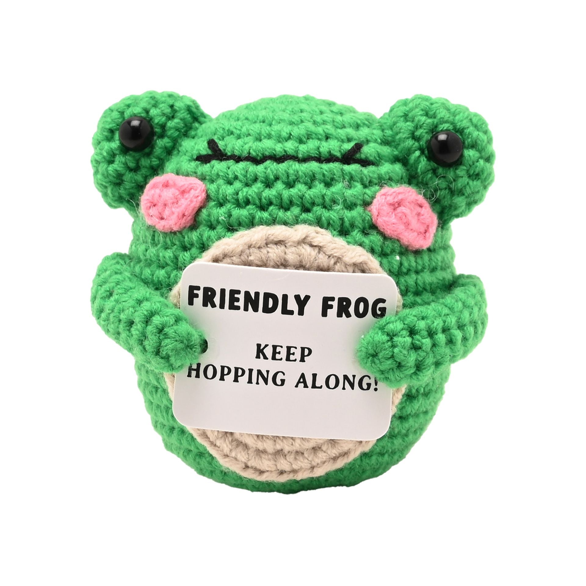 Apples To Pears Positivity Crochet Set - Frog
