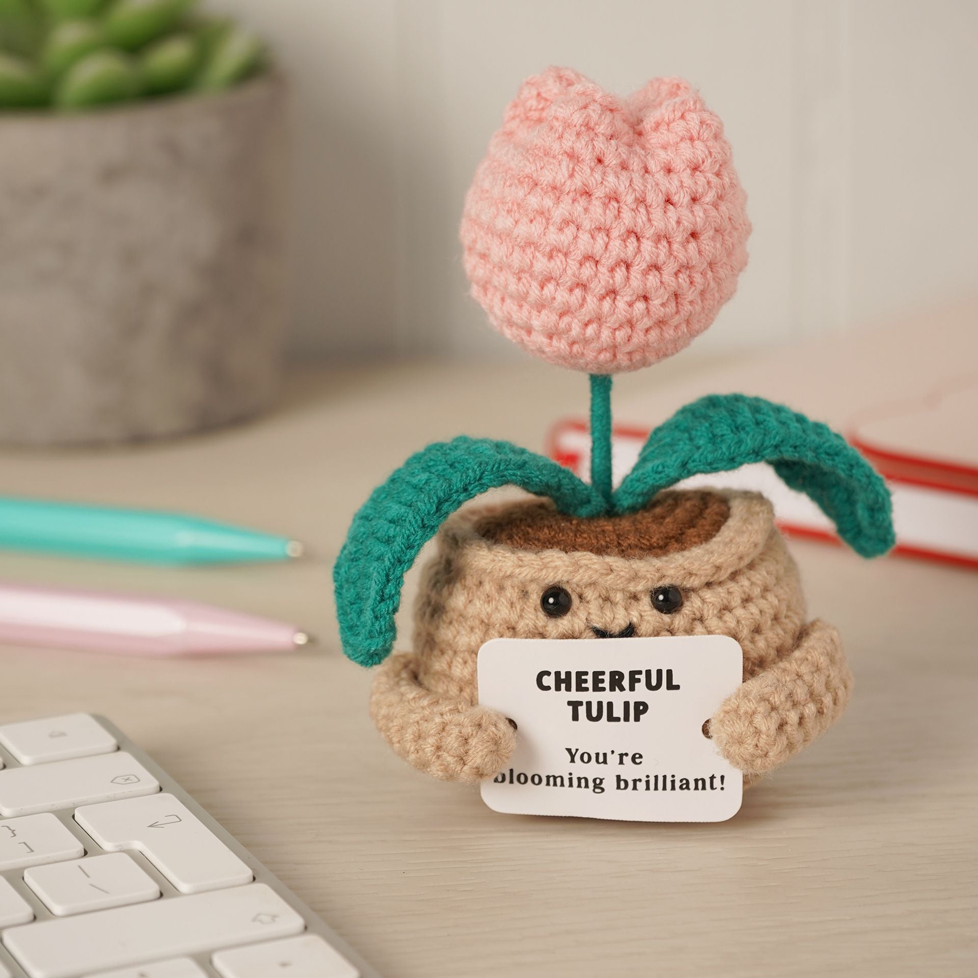 Apples To Pears Positivity Crochet Set - Tulip