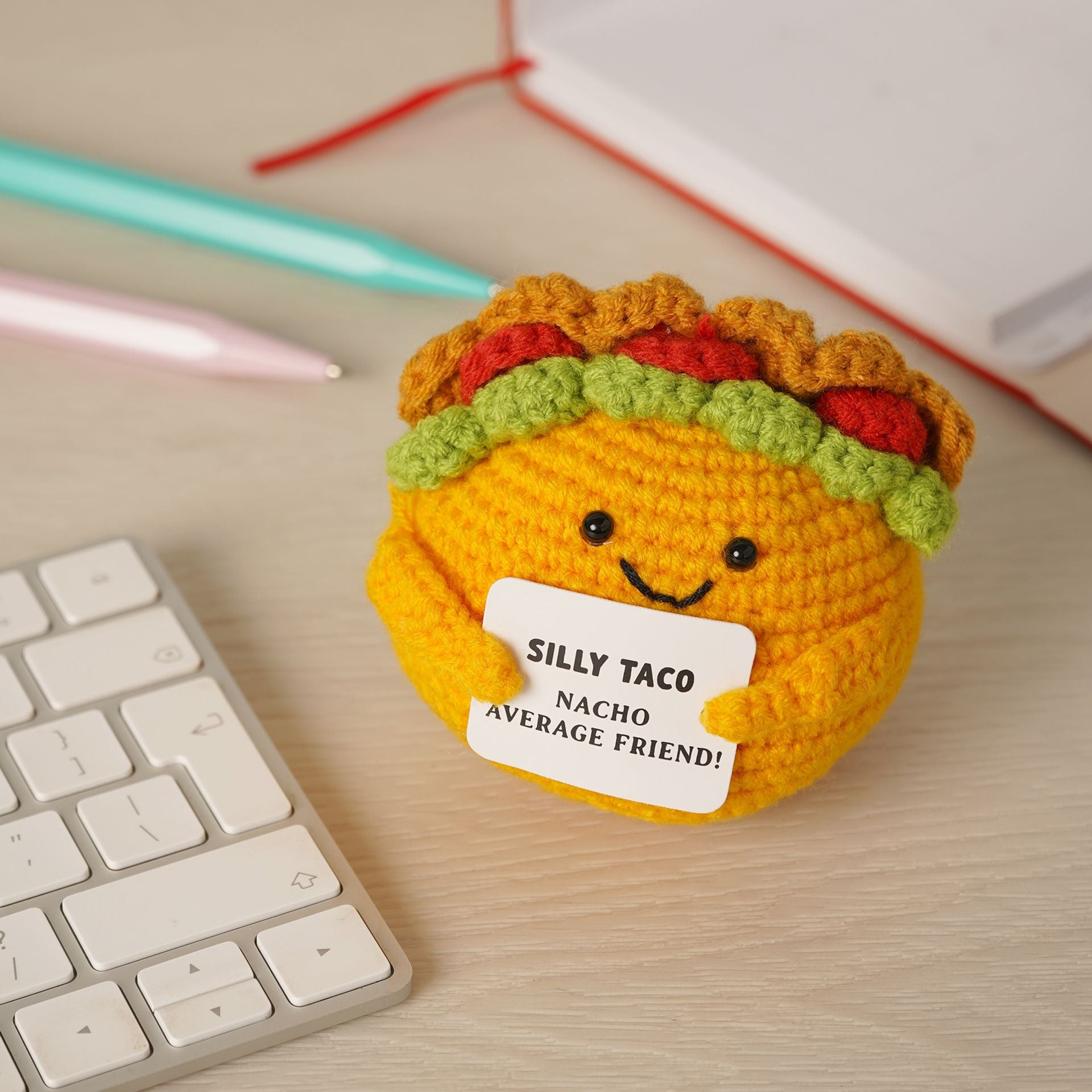 Apples To Pears Positivity Crochet Set - Taco