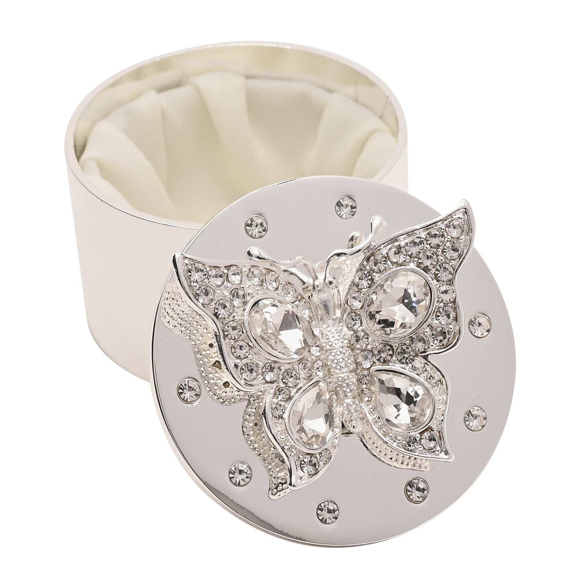 Sophia 2 Inch Trinket box with Butterfly