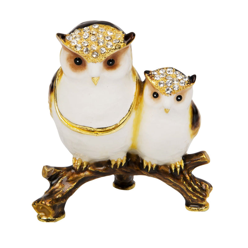 Treasured Trinkets - Mother & Baby Owl