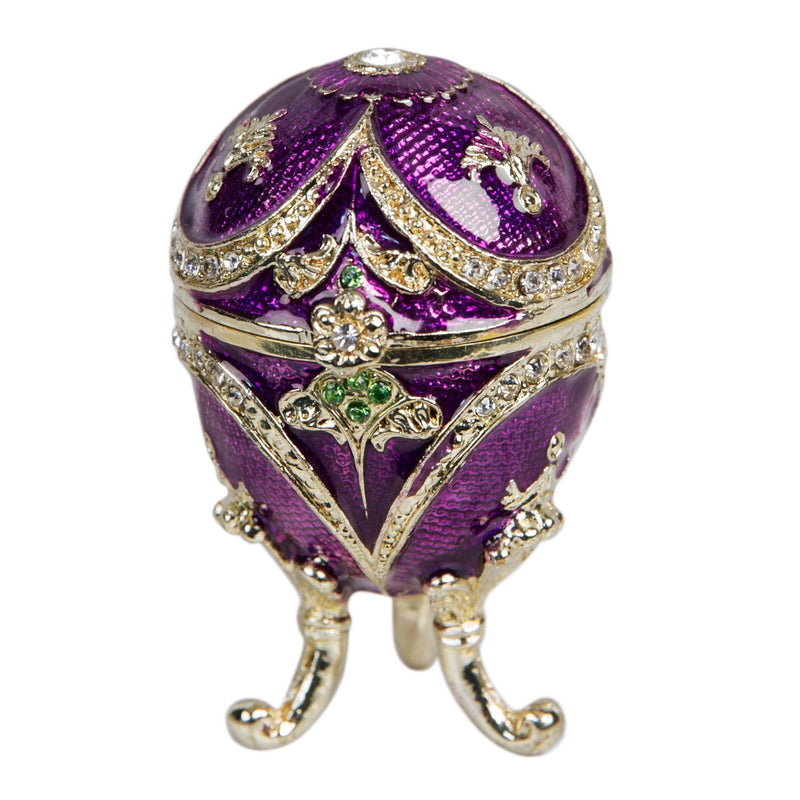 Treasured Trinkets - Small Egg Purple