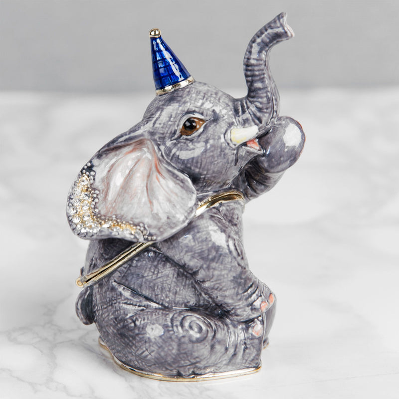 Treasured Trinkets Sitting Elephant in Hat *(48/36/32)*