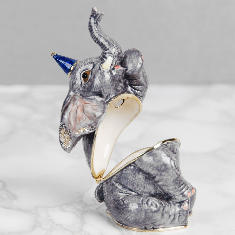 Treasured Trinkets Sitting Elephant in Hat *(48/36/32)*