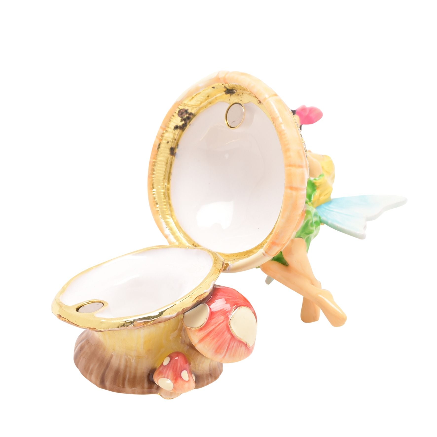 Treasured Trinkets - Fairy On A Mushroom
