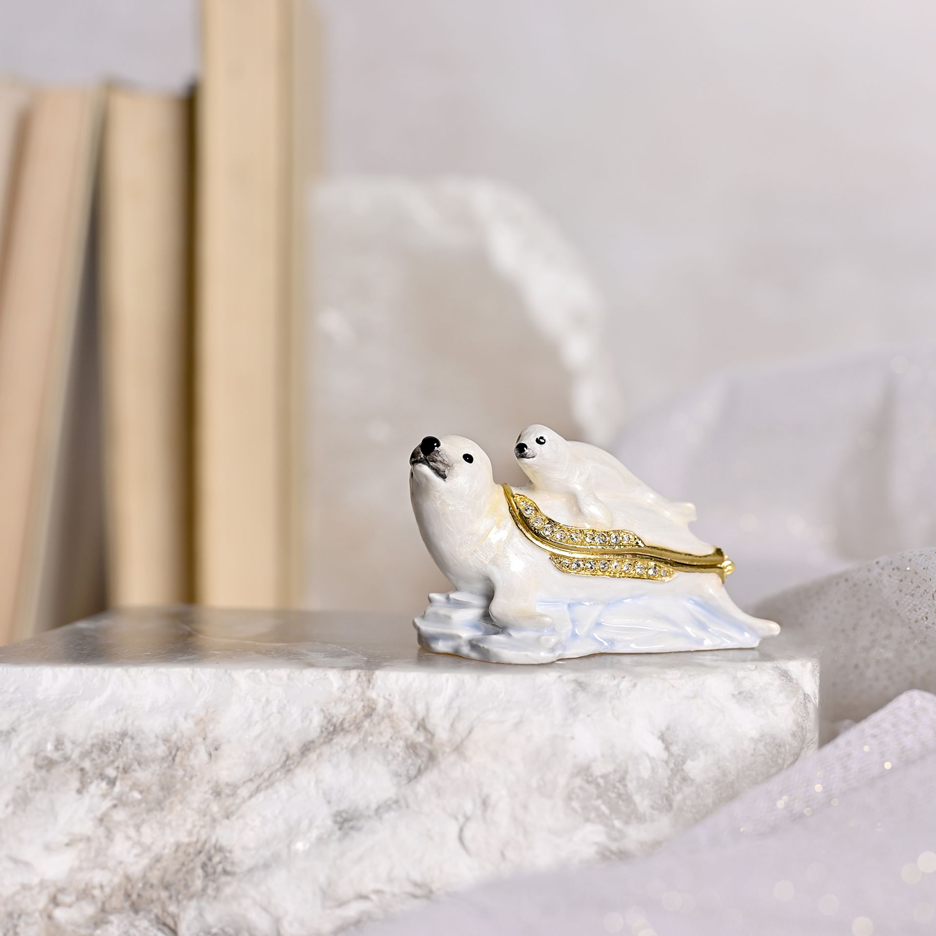 Treasured Trinkets - Mother & Baby Seal