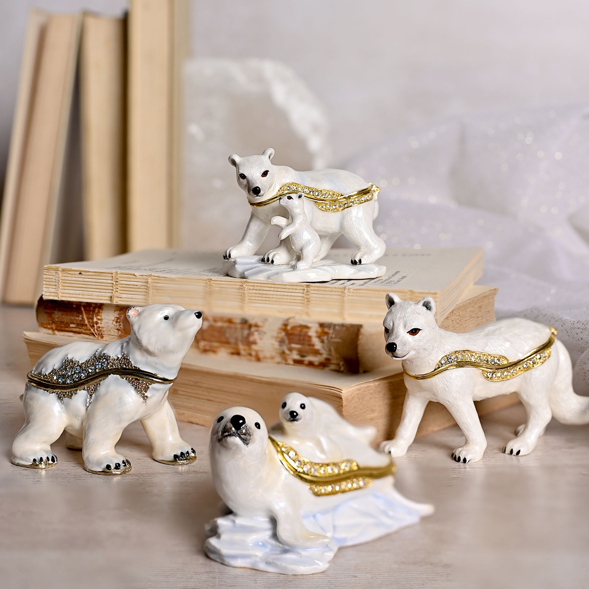Treasured Trinkets - Mother & Baby Seal