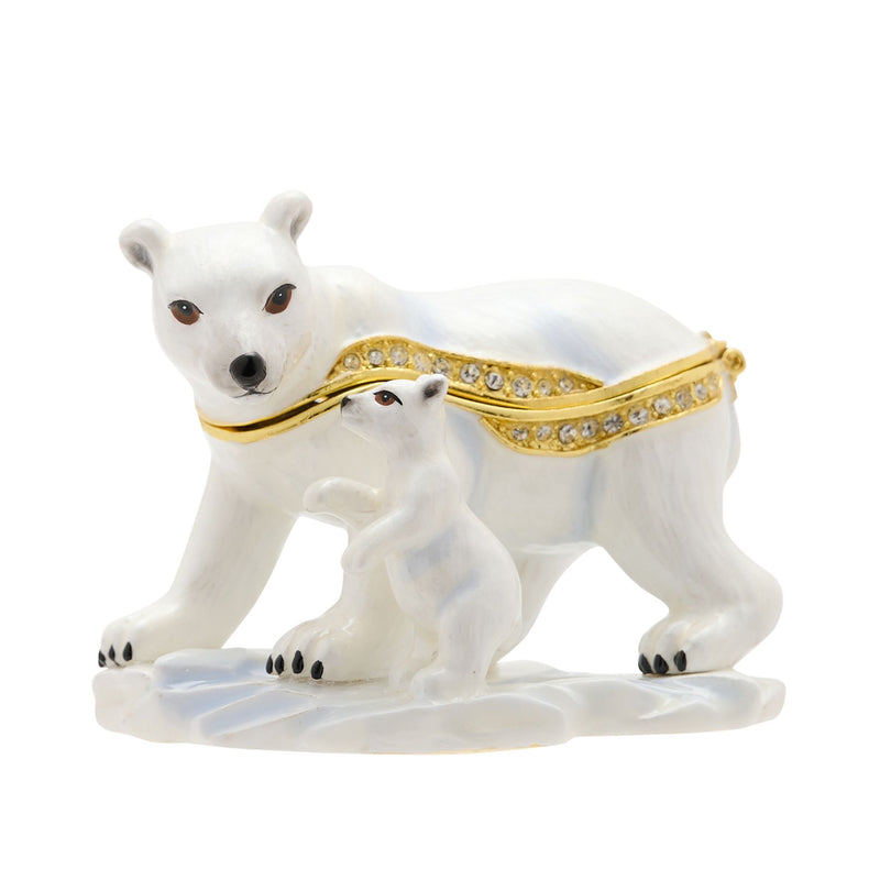 Treasured Trinkets - Mother & Baby Polar Bear