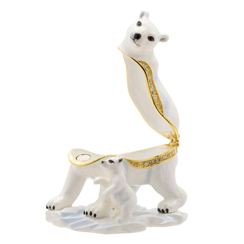 Treasured Trinkets - Mother & Baby Polar Bear