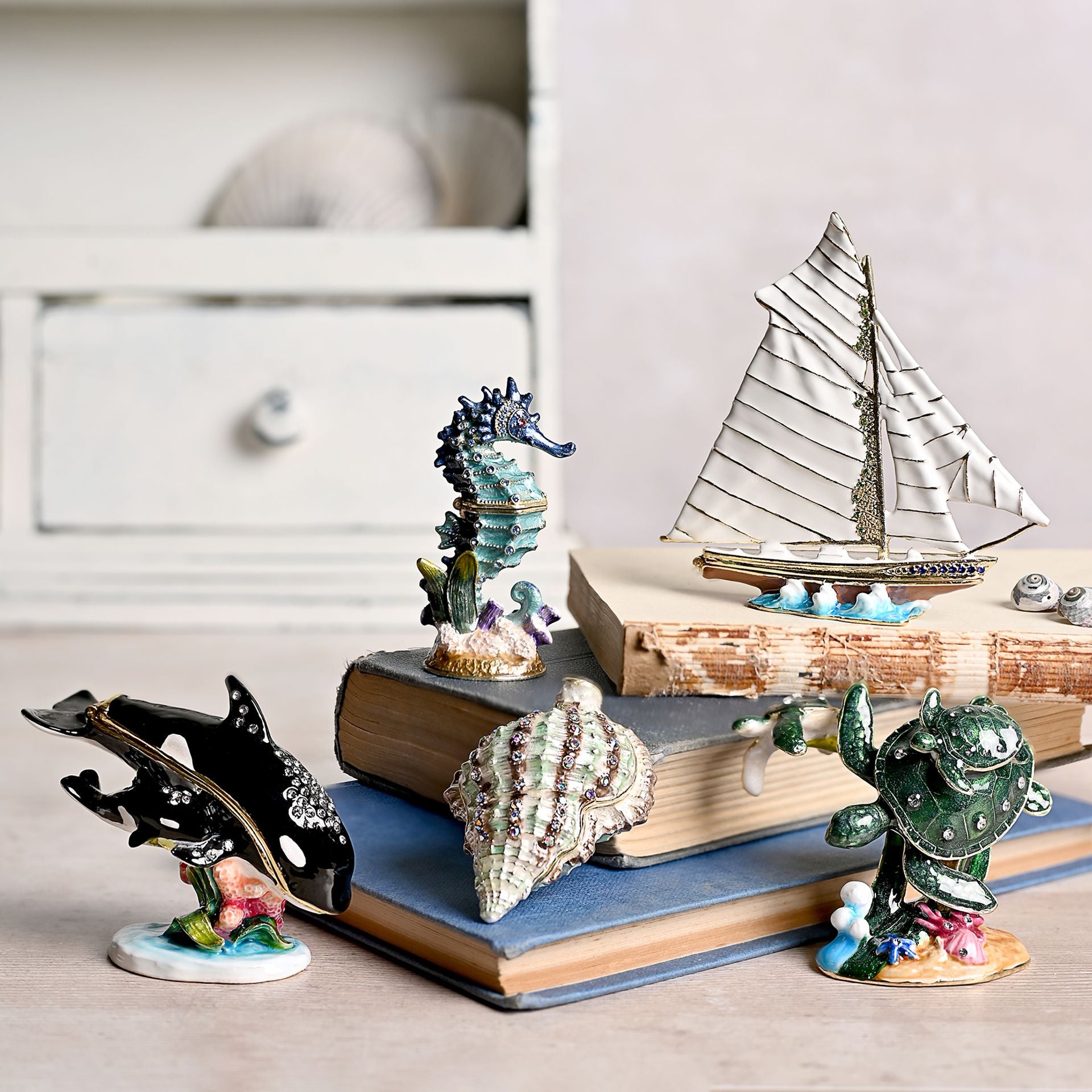 Treasured Trinkets - Coral Turtle