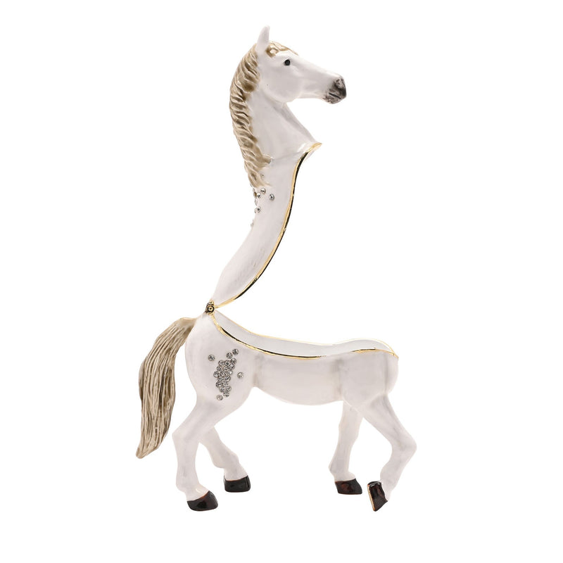 Treasured Trinkets - White Horse