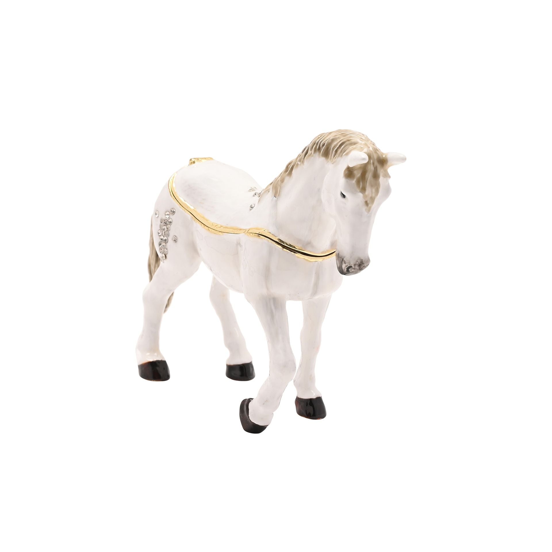 Treasured Trinkets - White Horse
