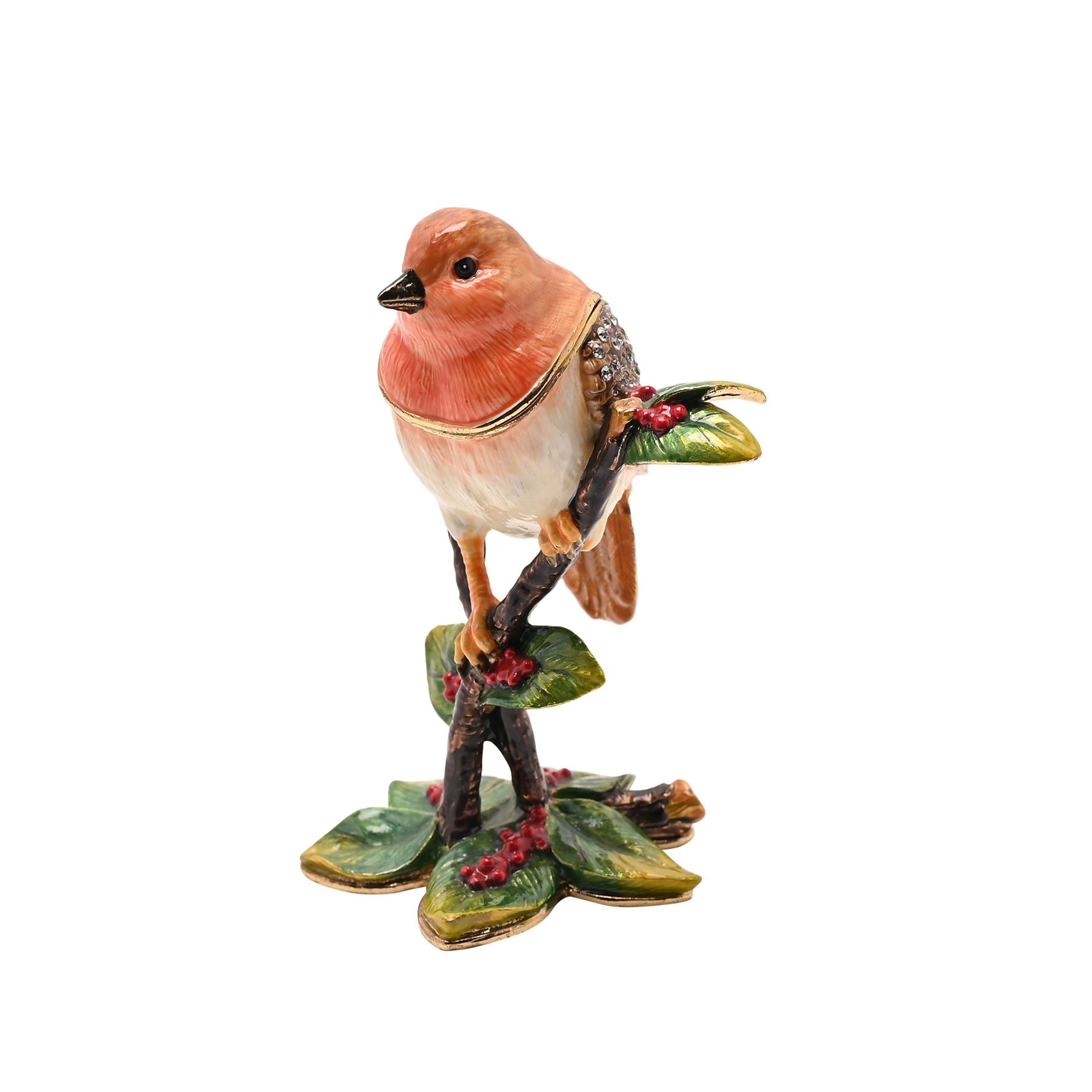 Treasured Trinkets - Robin & Berry Perch