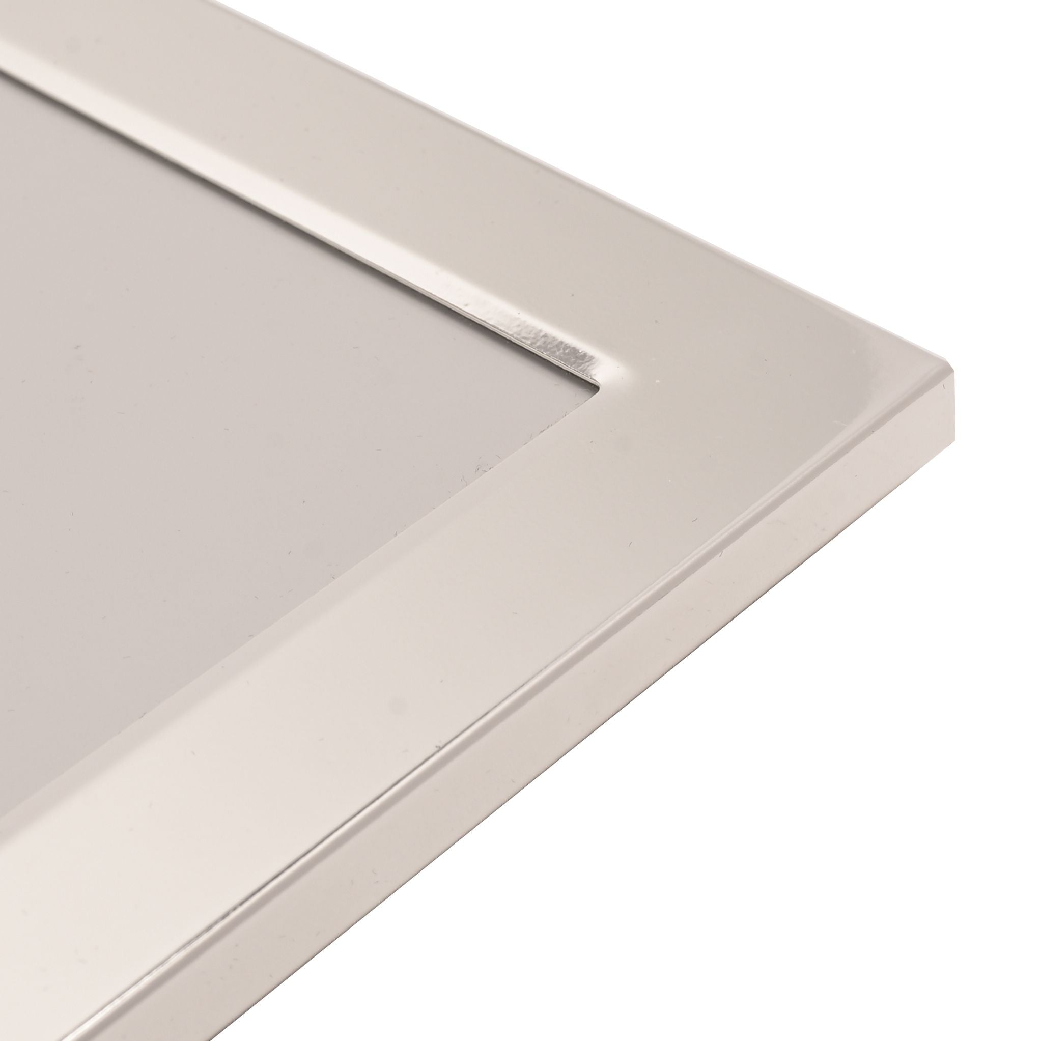 Plain Oblong Silver Plated Photoframe - 5" x 7"