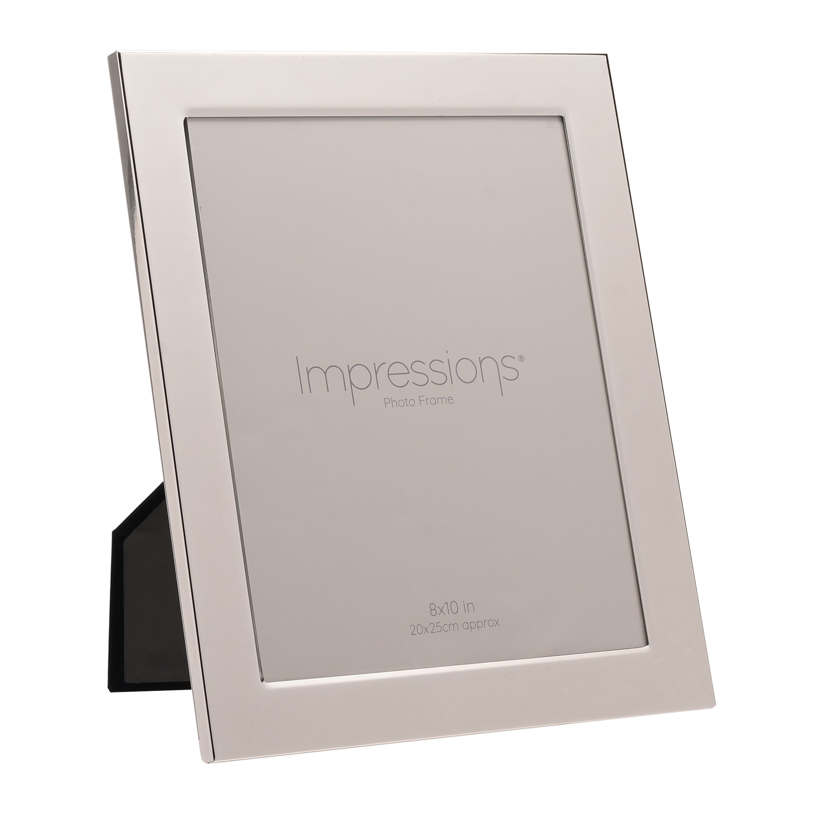 Plain Oblong Silver Plated Photoframe - 8" x 10"