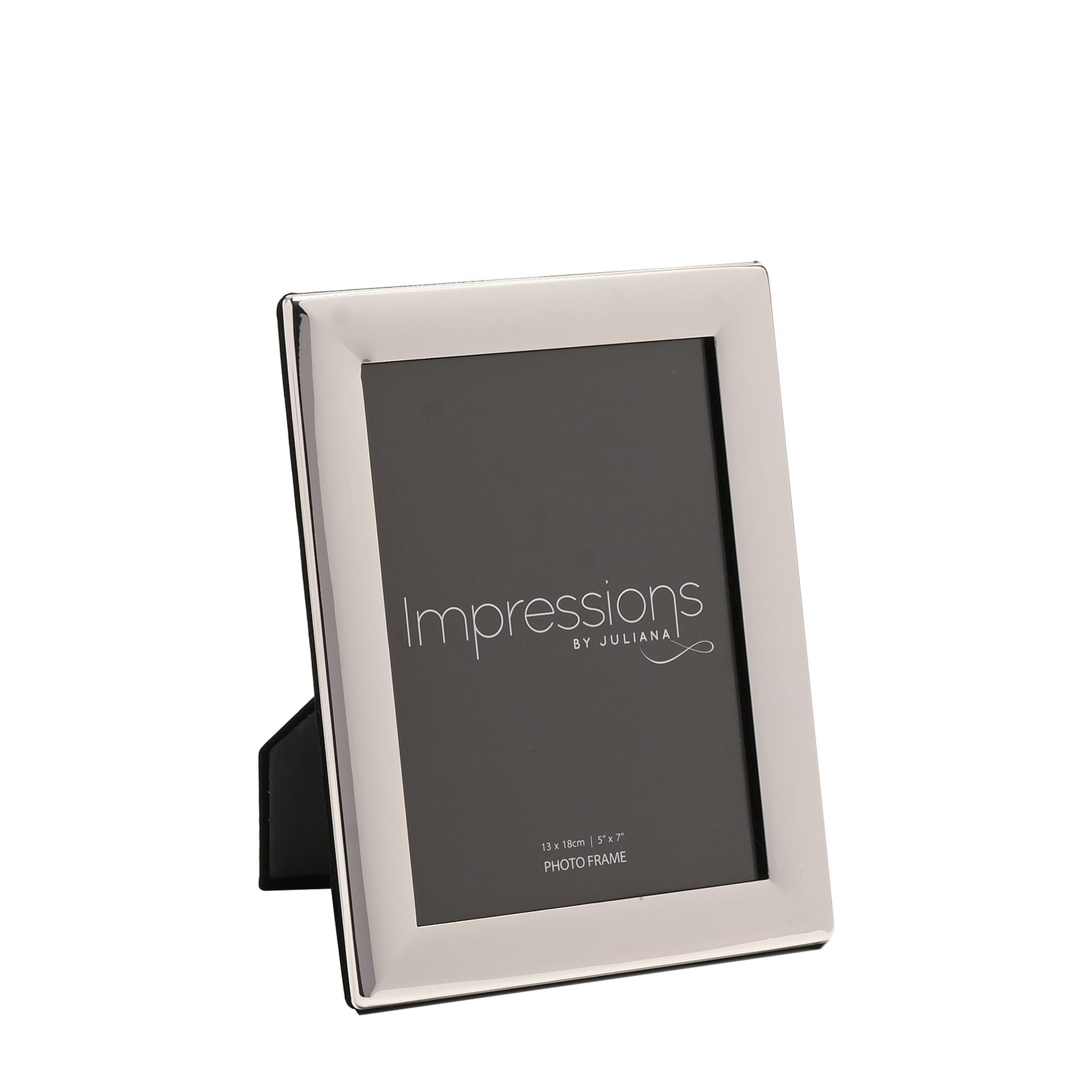 Silverplated Photo Frame Curved Edge - 5" x 7"