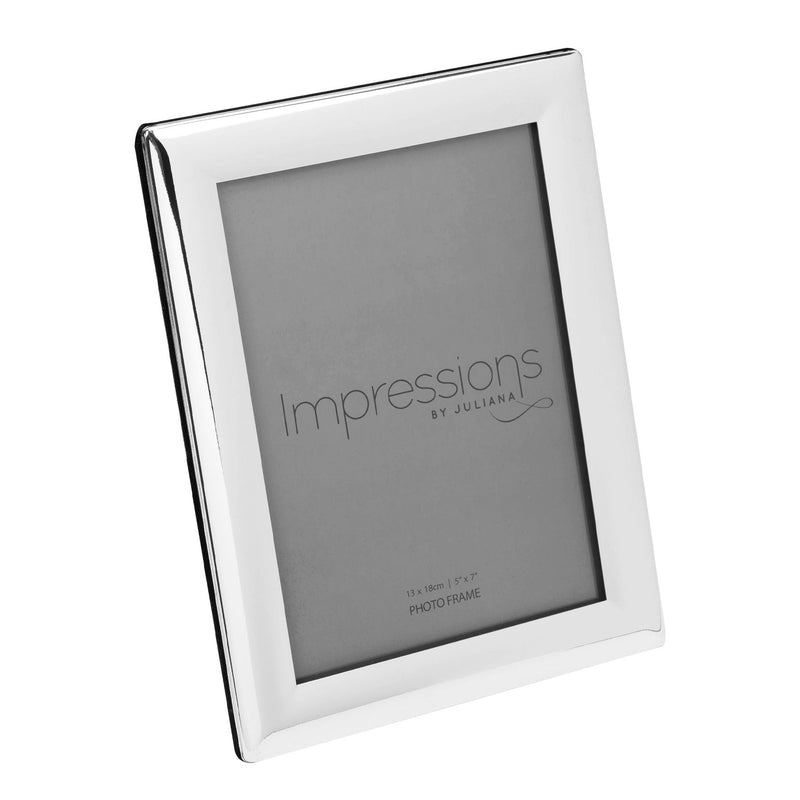 Silverplated Photo Frame Curved Edge - 5" x 7"