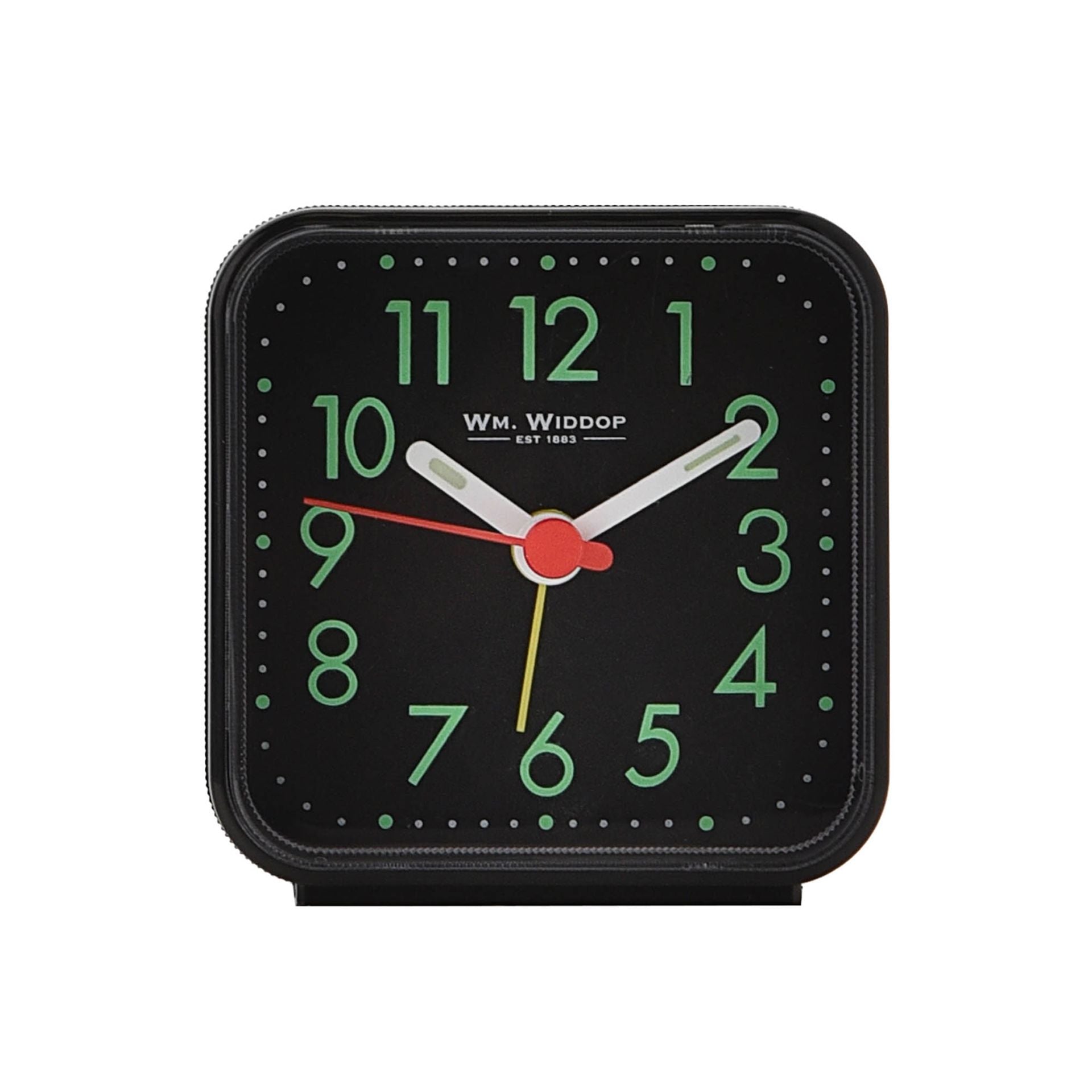 Hometime Alarm - Standard Alarm Top shut off Black