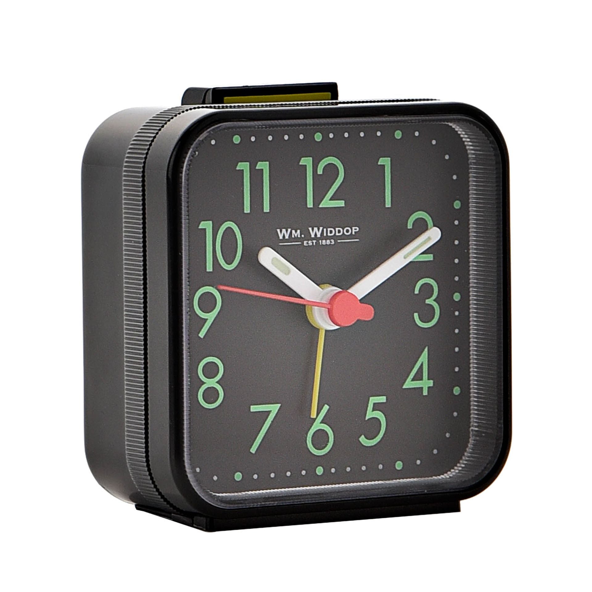 Hometime Alarm - Standard Alarm Top shut off Black