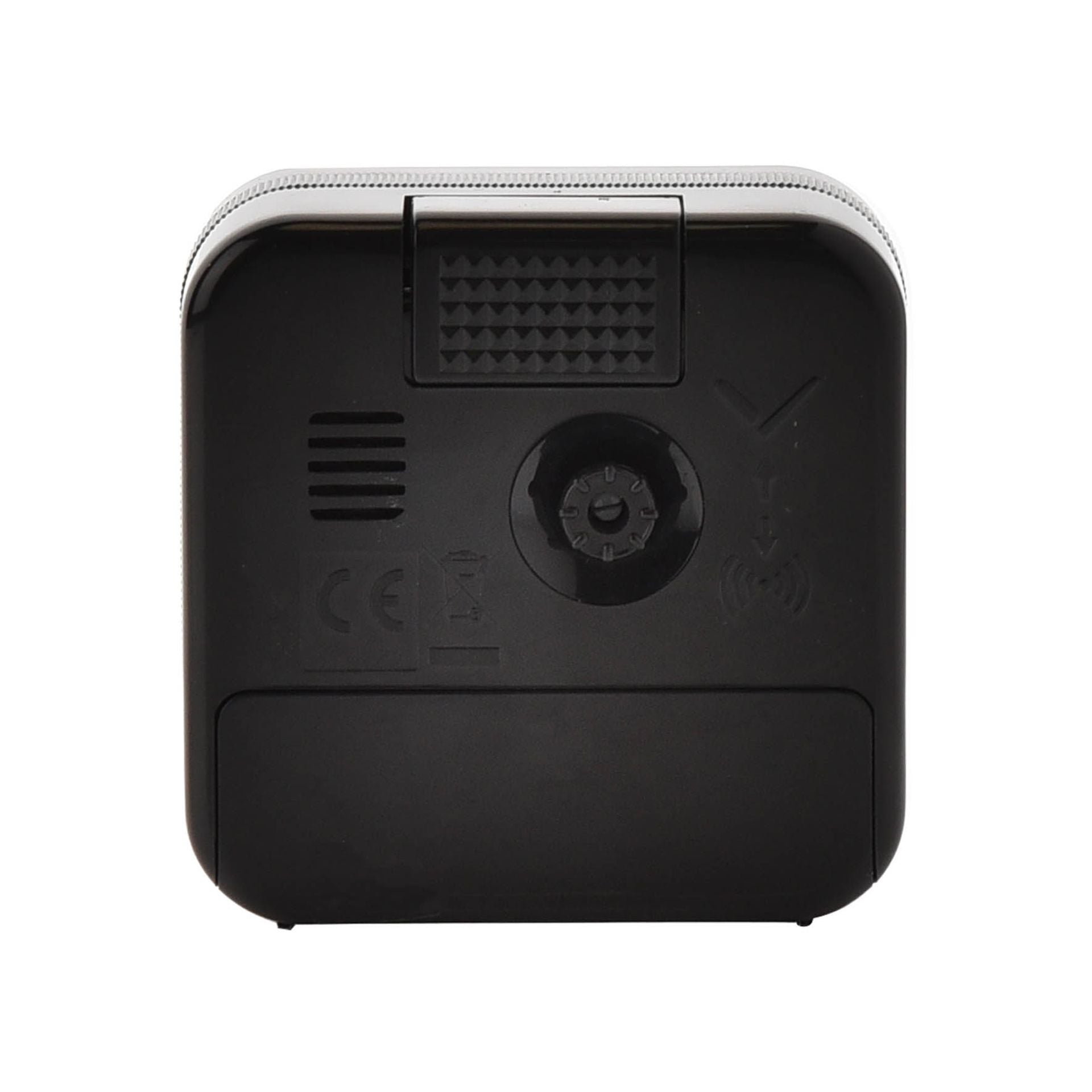 Hometime Alarm - Standard Alarm Top shut off Black