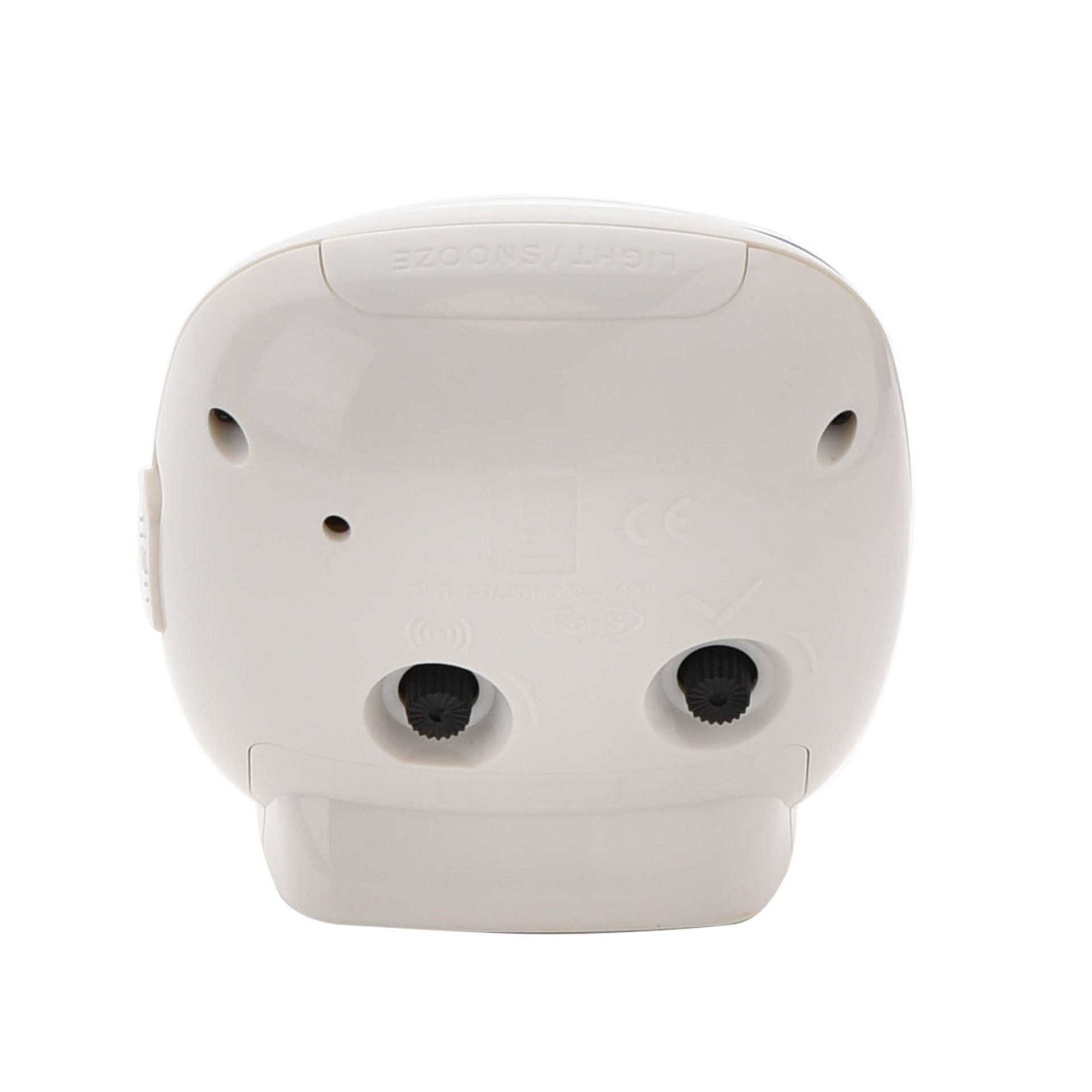 Hometime Alarm Clock Dome Lens Sweep Snooze Light - Ivory