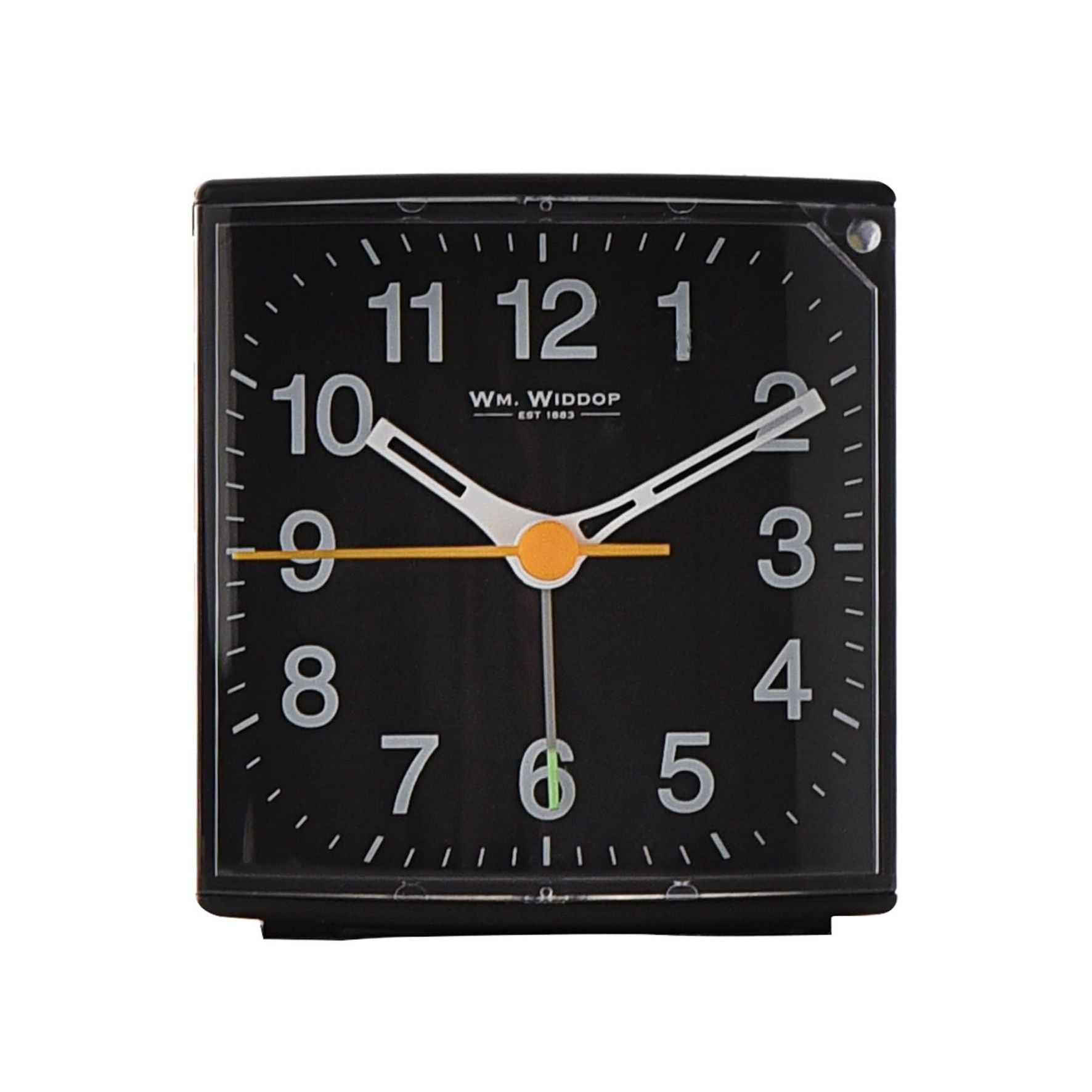 Hometime Alarm Clock Light, Snooze, Silent Sweep - Black