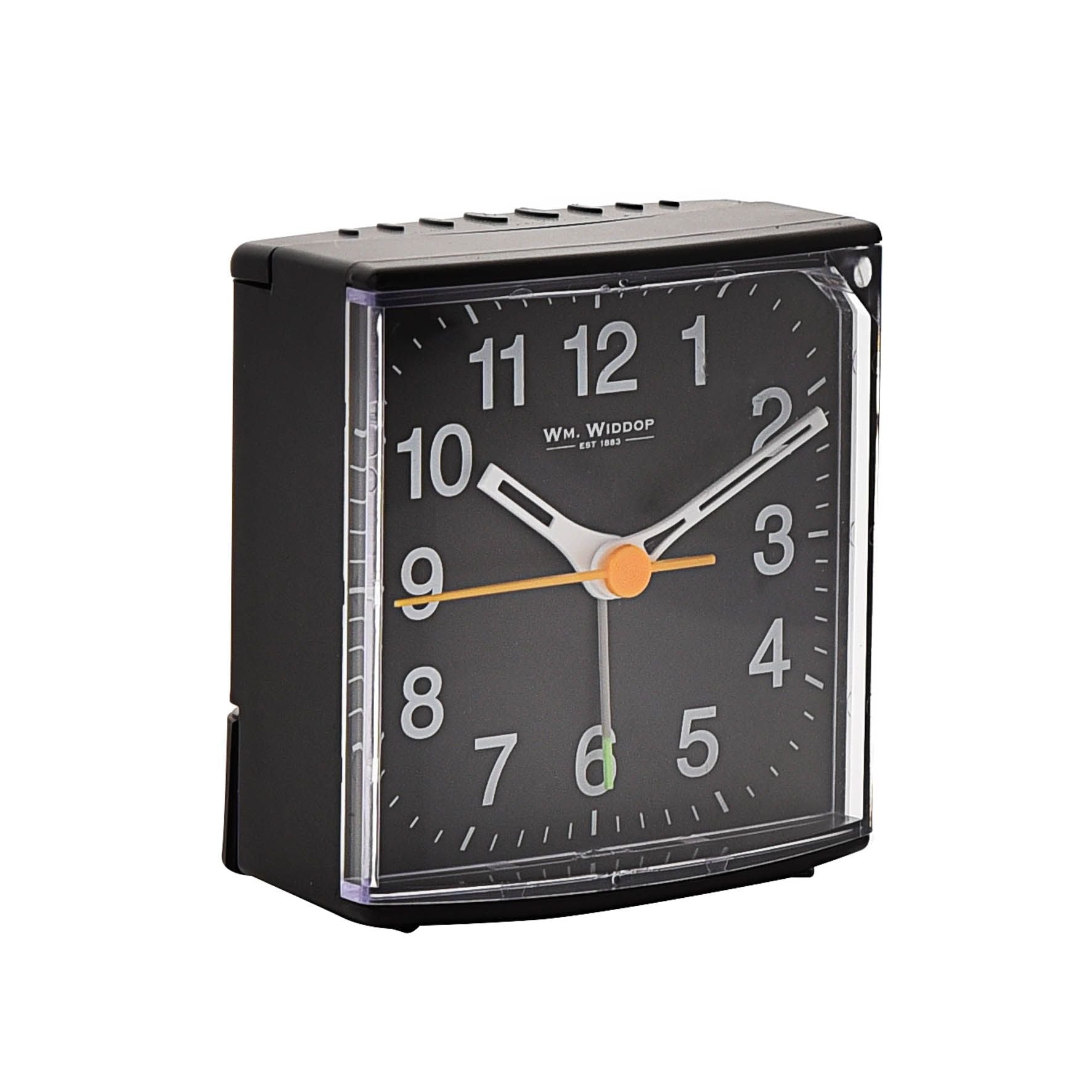 Hometime Alarm Clock Light, Snooze, Silent Sweep - Black