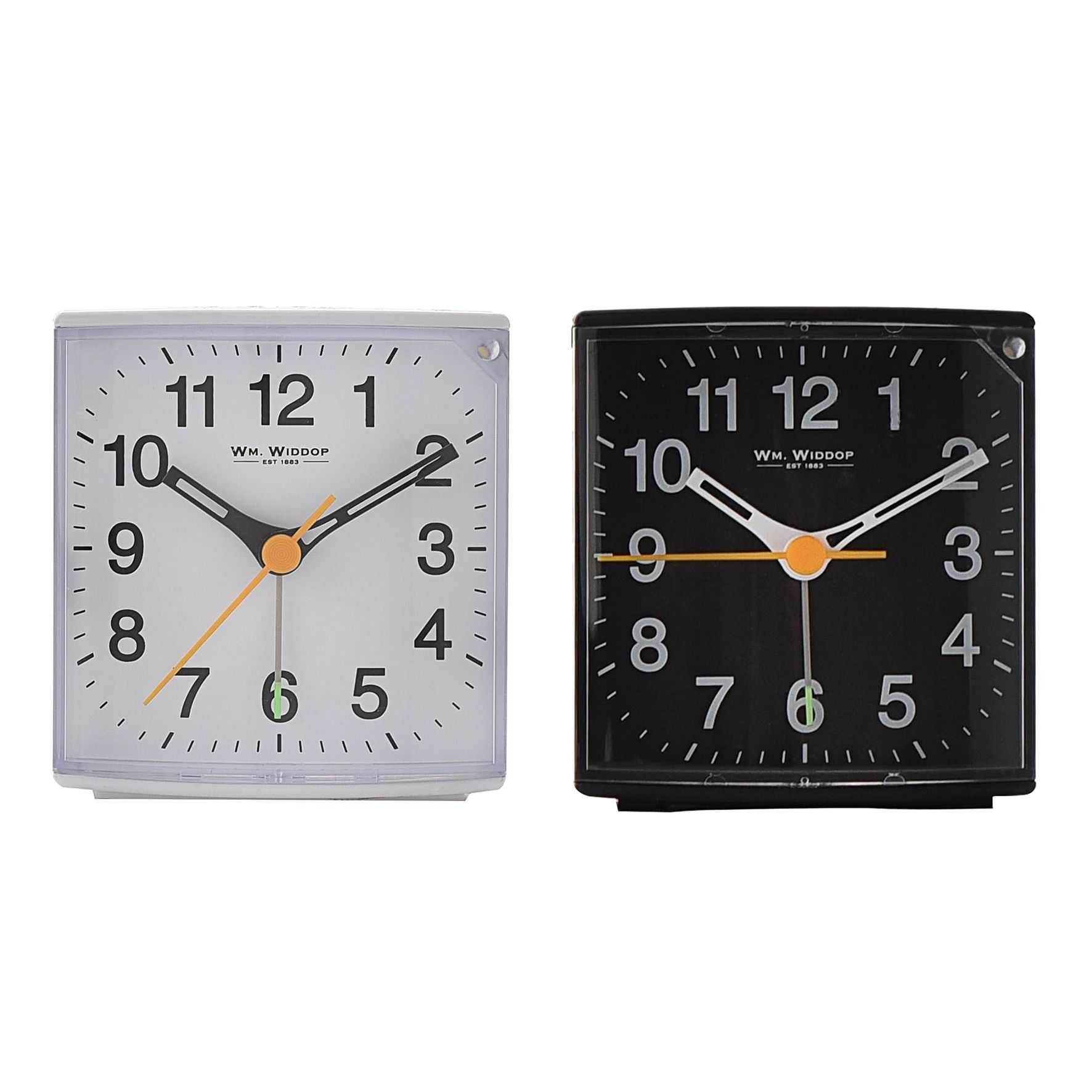 Hometime Alarm Clock Light, Snooze, Silent Sweep - Black