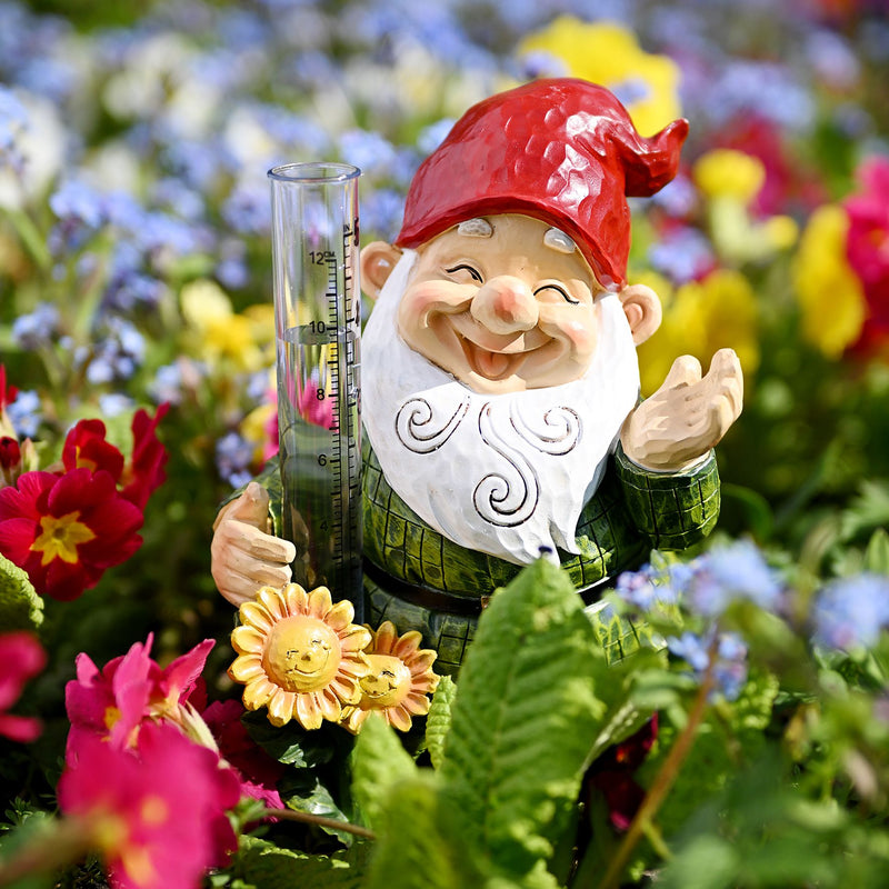 "Country Living" Garden Gnome With Sunflowers