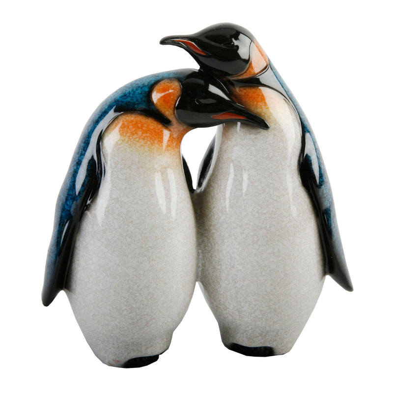 Naturecraft Polished Effect - 2 Penguins 15cm