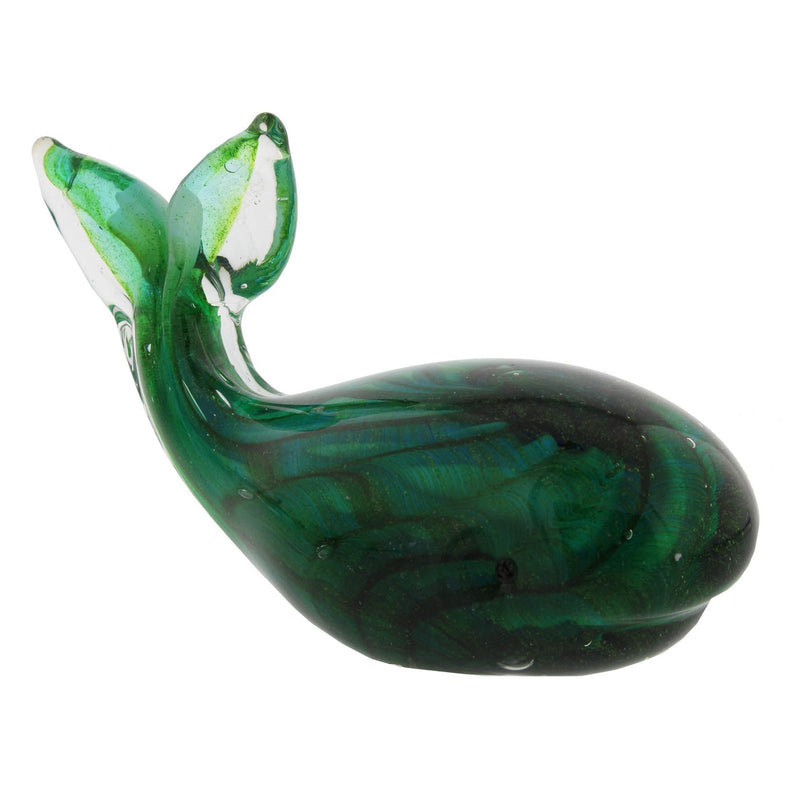 Objets d'art Glass Figurine - Whale