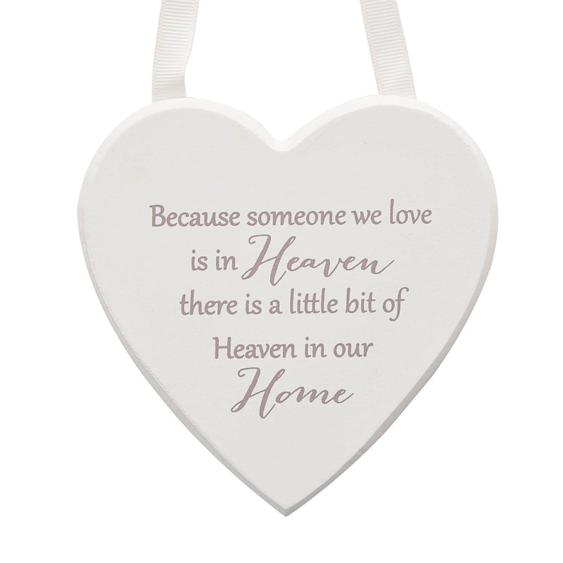 Thoughts Of You Heart Plaque - Heaven In Our Home