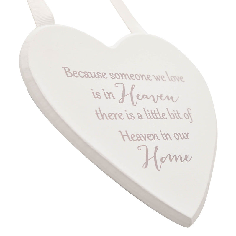 Thoughts Of You Heart Plaque - Heaven In Our Home