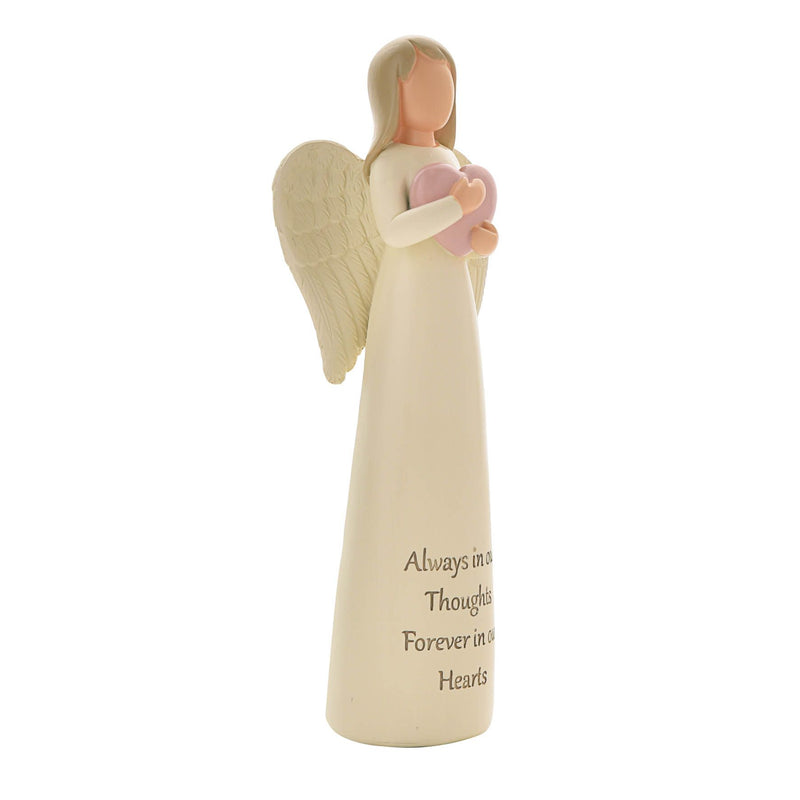 Thoughts Of You Angel Figurine - Always In Our Hearts