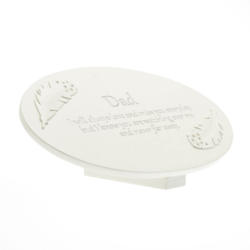 Thoughts of You Resin Memorial Plaque - Dad