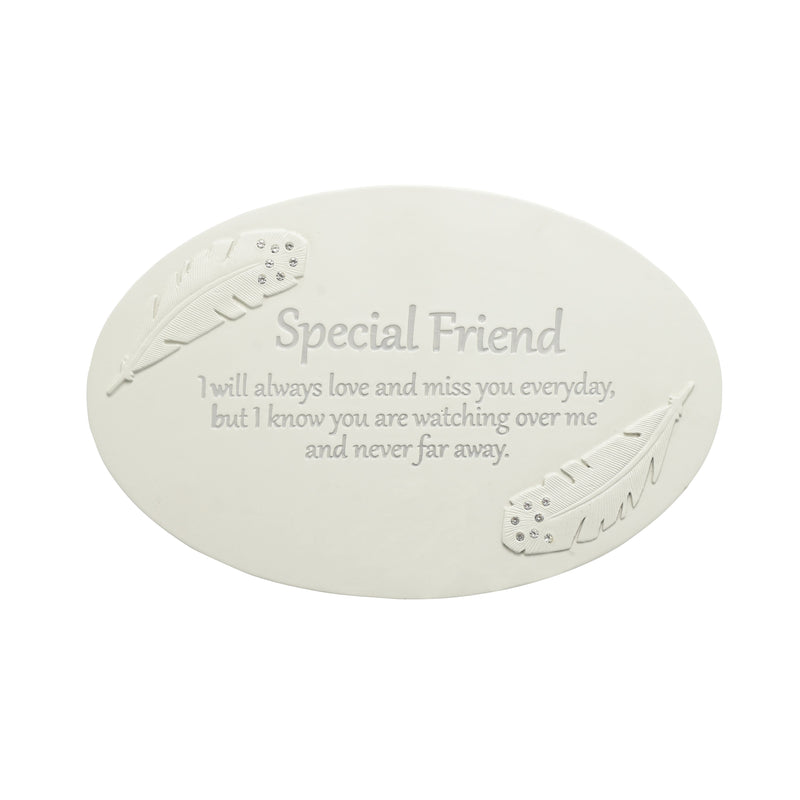 Thoughts of You Resin Memorial Plaque - Special Friend