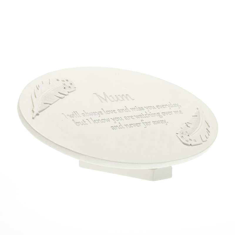 Thoughts of You Resin Memorial Plaque - Mum