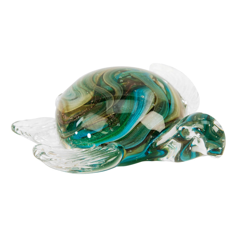 Objets d'art Glass Figurine - Turtle