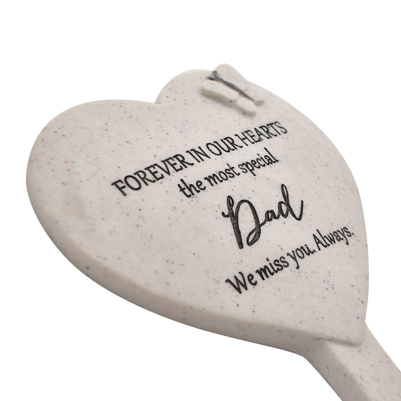 Thoughts Of You Heart Graveside Stake - Dad