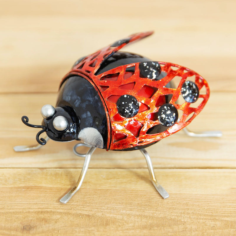 Country Living Hand Painted Metal Ladybird