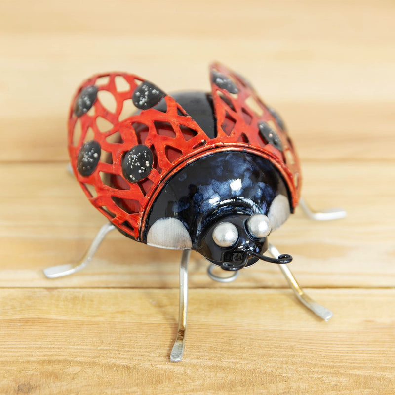 Country Living Hand Painted Metal Ladybird