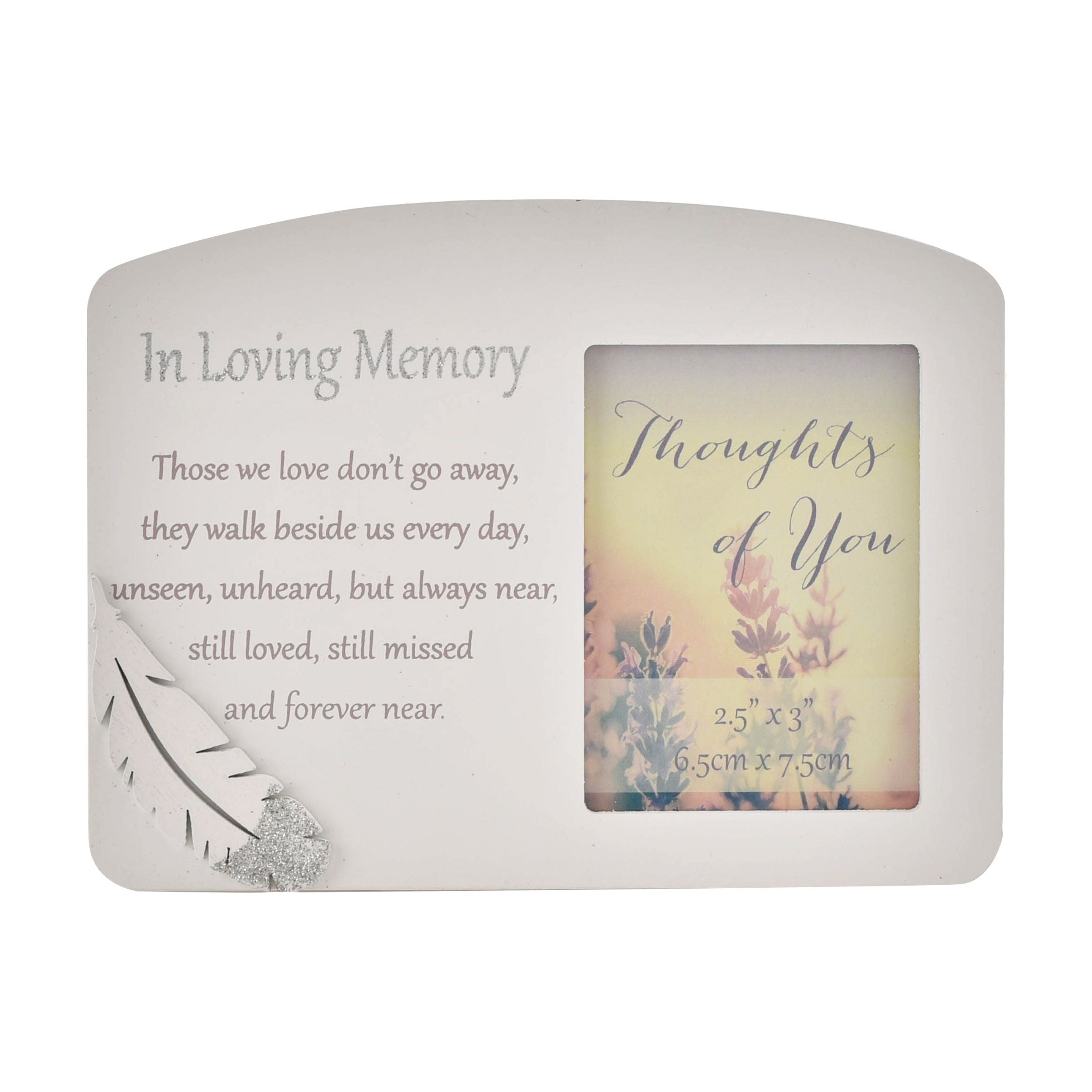 Thoughts of You Memorial Frame - Loving Memory